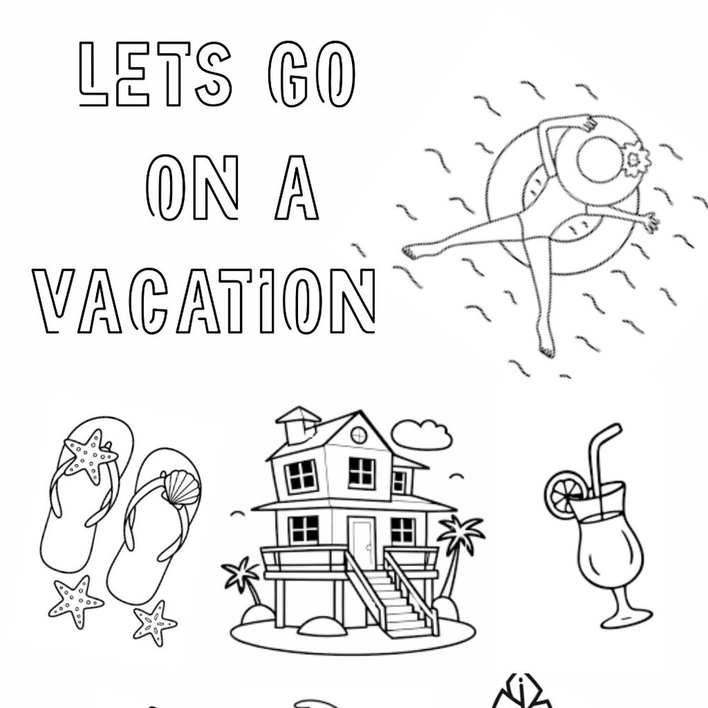 (4) Adult coloring sheets